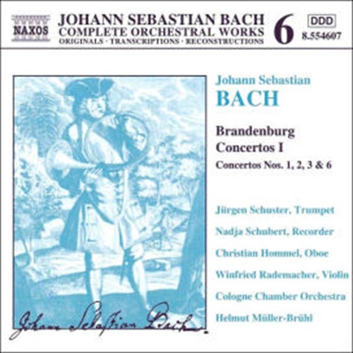 Bach: Brandenburg Ctos 1 - Muller-Bruhl/Cc Cd Album - Main Image