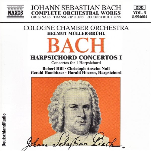 Bach:Harpsichord Concerto - Muller-Bruhl,Cc Cd Album - Main Image