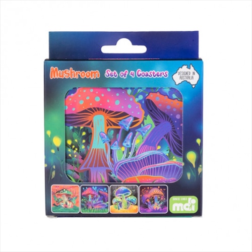 Coasters Set Mushroom - Main Image