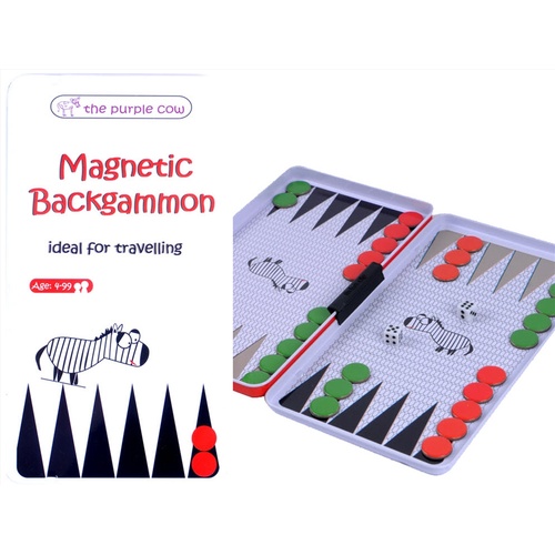 Backgammon, Travel Tin - Main Image