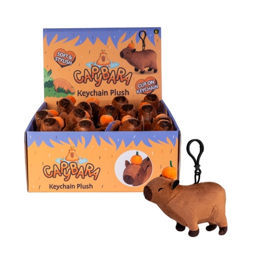 Keychain Plush Capybara - Main Image