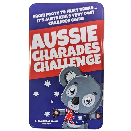 Aussie Charades Challenge Tin - Main Image