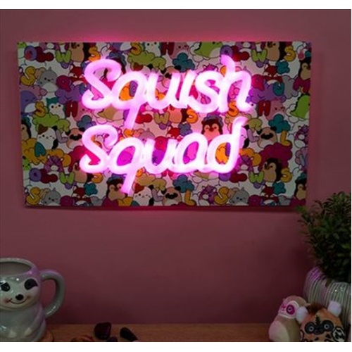 Squishmallows Squish Squad Neon Wall Light - Main Image