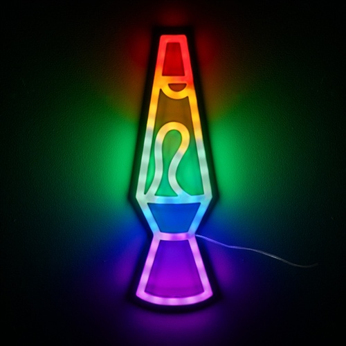 Led Wall Light Lava Lamp - Main Image