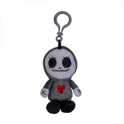 Plush Keychain Skull Gnome - Main Image