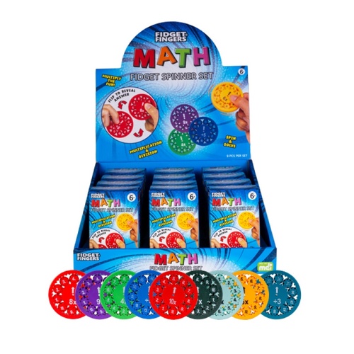 Math Fidget Spinner Set - Main Image