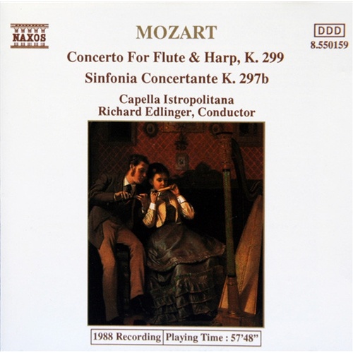 Flute And Harp Concerto - Mozart, Wolfgang Amadeus Cd Album - Main Image