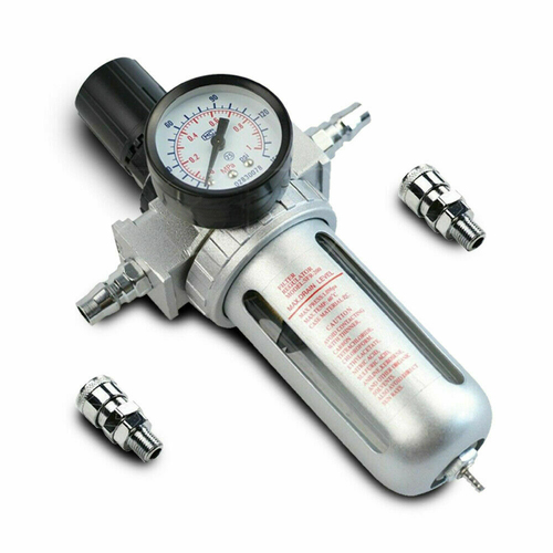 X-BULLAir Compressor Oil Moisture Water Filter Regulator Separator Mount fitting - Main Image
