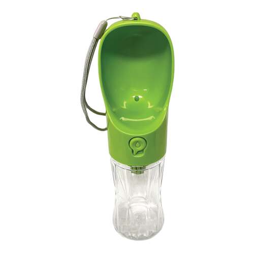 380ml Portable Pet Water Bottle with Filter - Travel Drinking Cup For Dogs Cats - Main Image