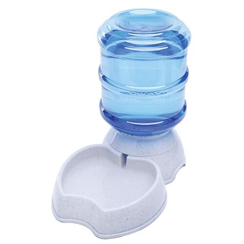 3.8L Pet Water Drinker Auotmatic Dispenser Dog Cat Feeder or Waterer Bowl Bottle - Main Image