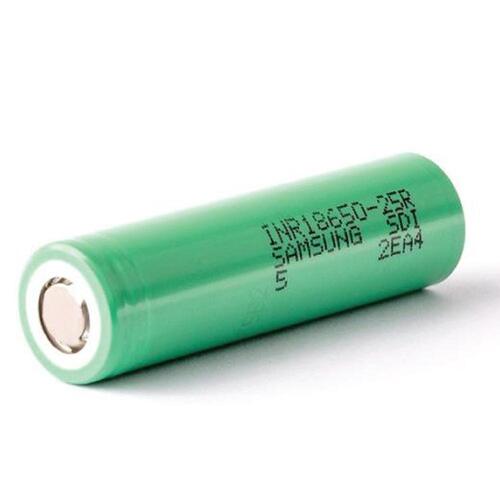 Rechargeable Batteries - Samsung 25R INR 18650 20A 2500mAh 3.7V Lithium Battery - Main Image