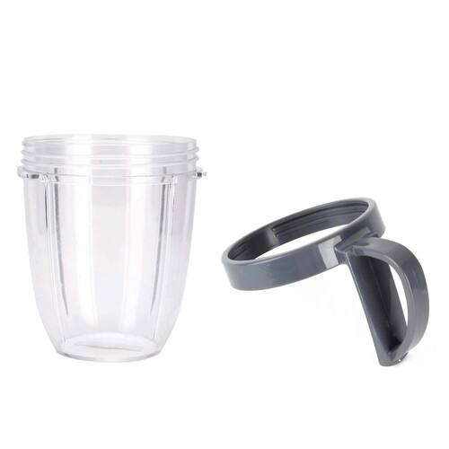 For Nutribullet Short Cup + Handheld Lip Ring For All Nutri 600 and 900 Models - Main Image
