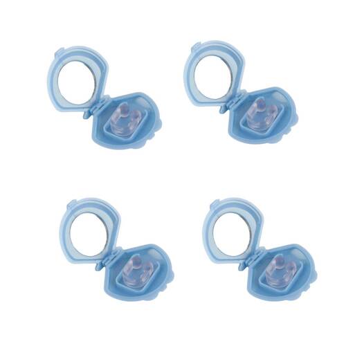 4x Anti Snoring Aid Nose Clips - Silicone Sleeping and Breathing Device - Main Image