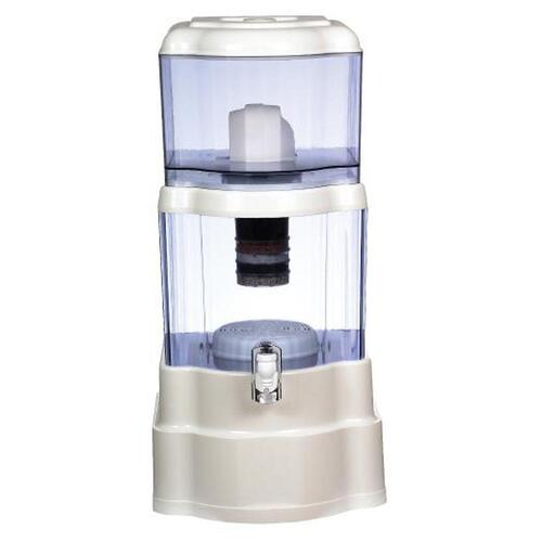 22L Benchtop 8 Stage Water Filter - Ceramic Carbon Mineral Stone Silica Purifier - Main Image