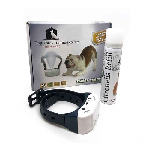 Dog Bark Collar - Citronella USB Rechargeable Mist Spray Training Device - Main Image