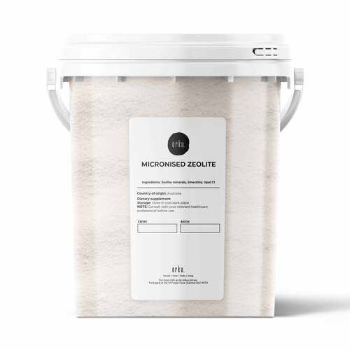 800g Pure Micronised Zeolite Powder Mineral Tub - Micronized Volcamin - Main Image