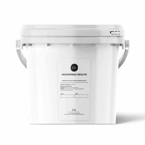 5kg Pure Micronised Zeolite Powder Mineral - Tub Micronized Volcamin - Main Image