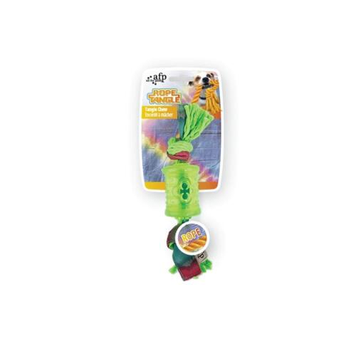Dog Chew Tangle Rope Knot For Biting + Cleaning Puppy Teeth Play Toys AFP - Main Image