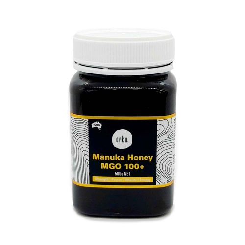 500g MGO 100+ Australian Manuka Honey - 100% Raw Natural Pure Jelly Bush - Main Image