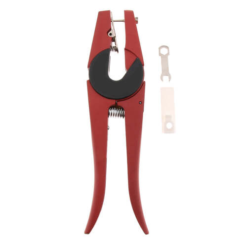 Ear Tag Applicator Plier - Metal Livestock Animal Cattle Punch Tagger Tool - Main Image