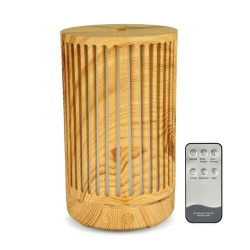 Essential Oil Aroma Diffuser - 200ml Remote Cylinder Aromatherapy Air Humidifier - Main Image