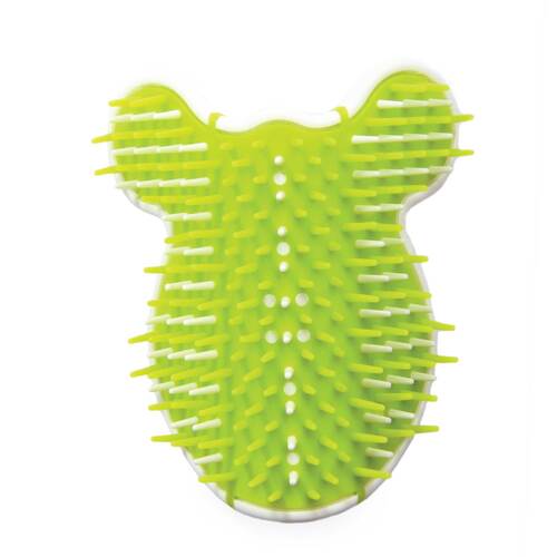 Cat Corner Groomer With Catnip - Wall Mounted Pet Self Comb Massager Brush - Main Image