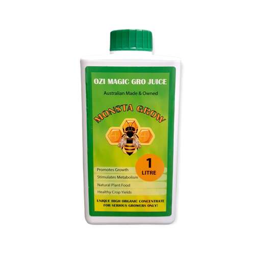 1L Monsta Grow Juice - Organic Structural + Foliar Growth Nutrient - Ozi Magic - Main Image