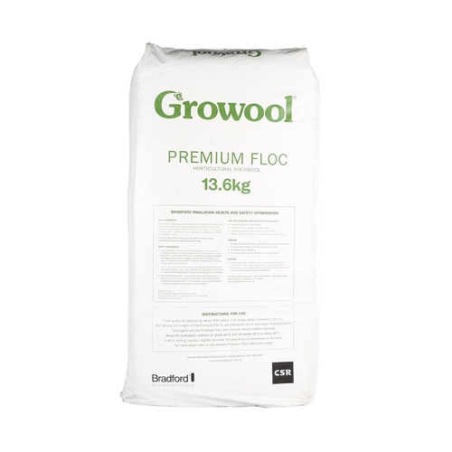 13.6Kg Premium Floc - Rockwool Growing Medium Plant Fruit Flower Growool - Main Image