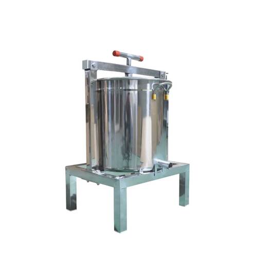 Honey Wax Press 10L - Capping Stainless Steel Manual Presser 23cm Barrel Beekeep - Main Image