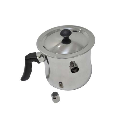 Bee Wax Melter Pot 1.4L Stainless Steel Double Boiler - Candle Making Beekeeping - Main Image