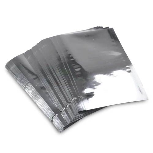 100x Mylar Vacuum Food Pouches 13x18cm - Standing Insulated Food Storage Bag - Main Image