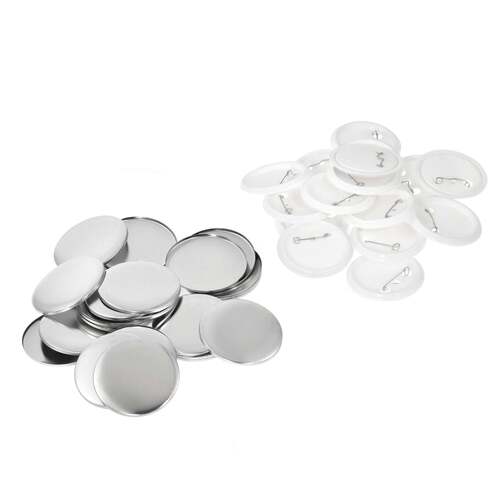 500x Button Badges 25mm - Craft DIY Hobby Accessory Making - Main Image