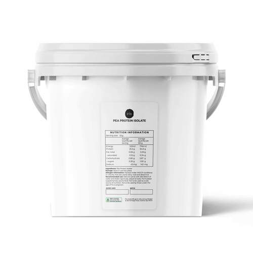 3Kg Pea Protein Powder Isolate - Plant Vegan Vegetarian Shake Supplement Bucket - Main Image