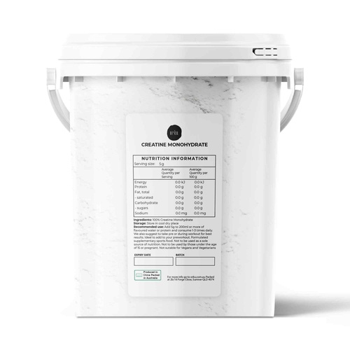 800g Creatine Monohydrate Powder - Micronised Pure Protein Supplement Bucket - Main Image