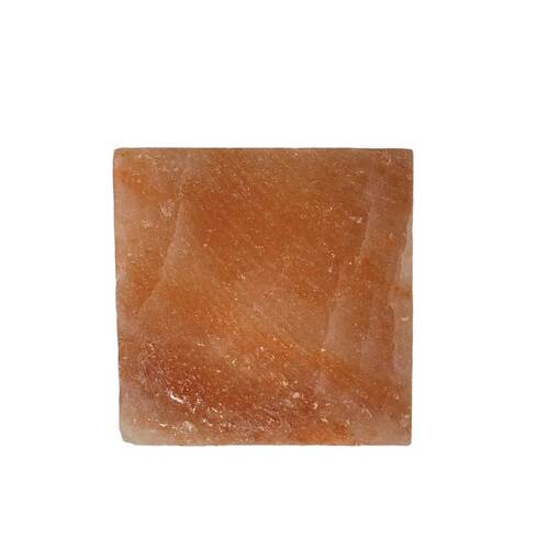 Himalayan Pink Salt Cooking Block 21 x 21 x 3cm - Square Slab Tile - Main Image