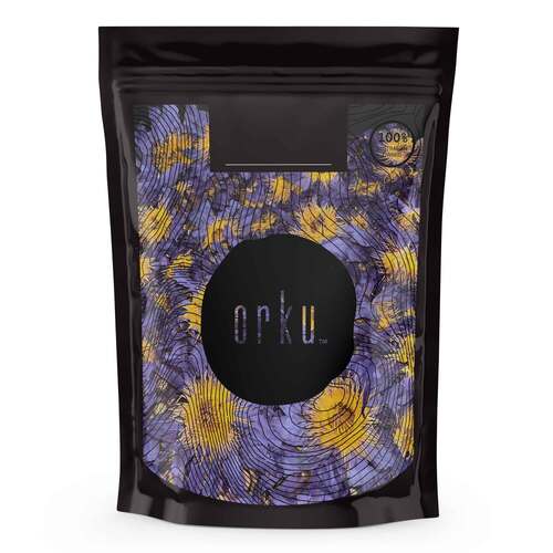 Orku 50g Dried Blue Lotus Flowers - Whole Open Lily Nymphaea Caerulea - Main Image