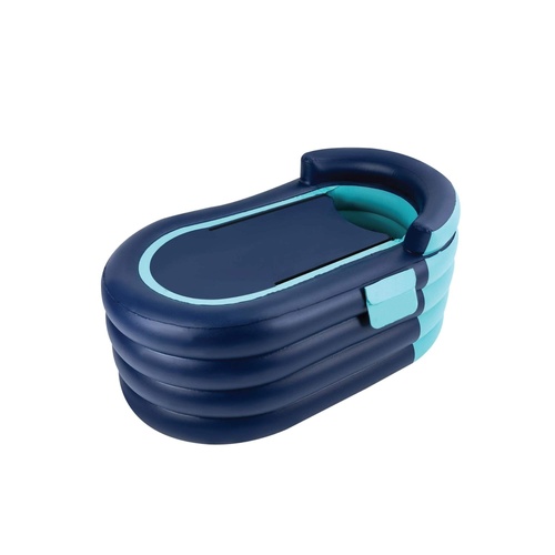 Portable Bathtub and Wireless Pump - Inflatable Foldable Collapsible Adult Tub - Main Image