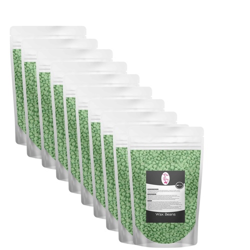 10x 100g Wax Beads Aloe Vera - Brazilian Waxing Beans - Stripless Hair Removal - Main Image