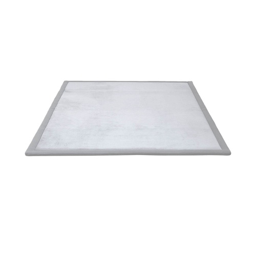Kitchee Kids Foam Floor Play Mat 200x200cm – Padded Thick Soft Tatami Style Grey - Main Image