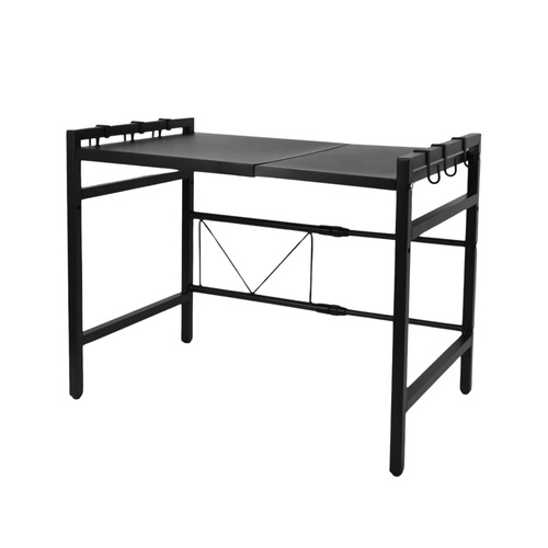 Kitchee Microwave Single Shelf - Expanding Storage Rack Kitchen Organiser Stand - Main Image