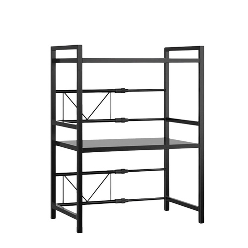 Kitchee Microwave Double Shelf - Expanding Storage Rack Kitchen Organiser Stand - Main Image