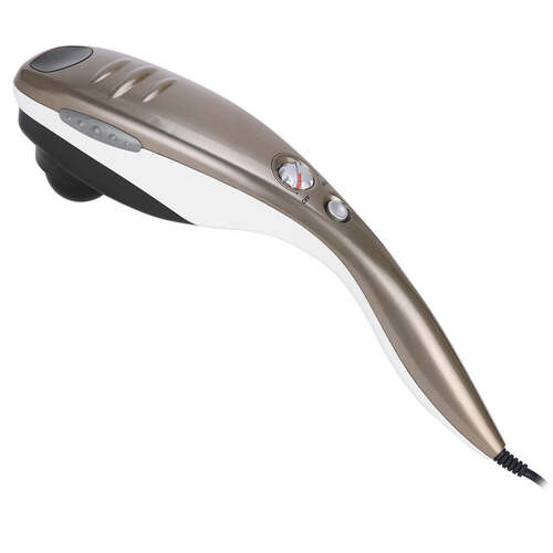 Full Body Handheld Massager Machine Champagne - 6 Massage Heads Neck Shoulder - Main Image