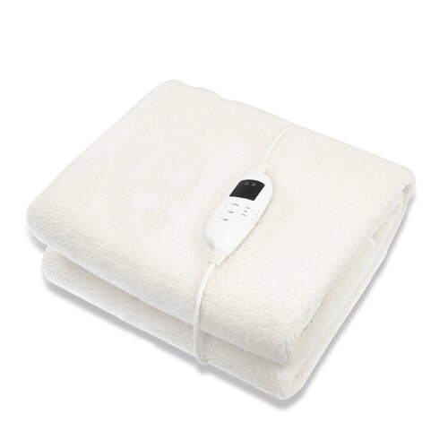 Laura Hill Heated Electric Blanket Fitted Fleece Underlay Throw Single - Main Image