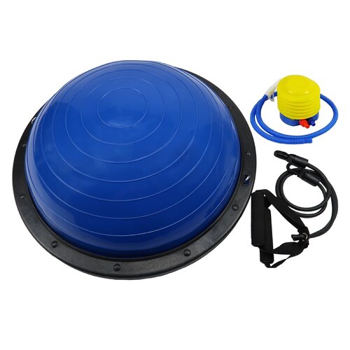 Powertrain Fitness Yoga Ball Home Gym Workout Balance Trainer Blue - Main Image