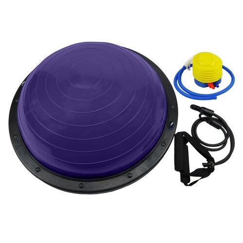 Powertrain Fitness Yoga Ball Home Gym Workout Balance Trainer Purple - Main Image