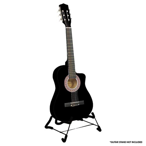 Karrera Childrens Acoustic Guitar Kids - Black - Main Image