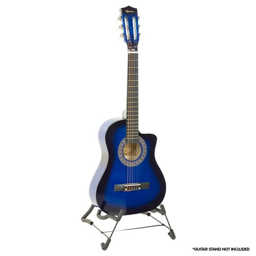 Karrera Childrens Acoustic Guitar Kids - Blue - Main Image