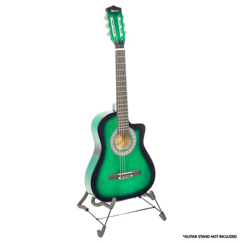 Karrera Childrens Acoustic Guitar Kids - Green - Main Image