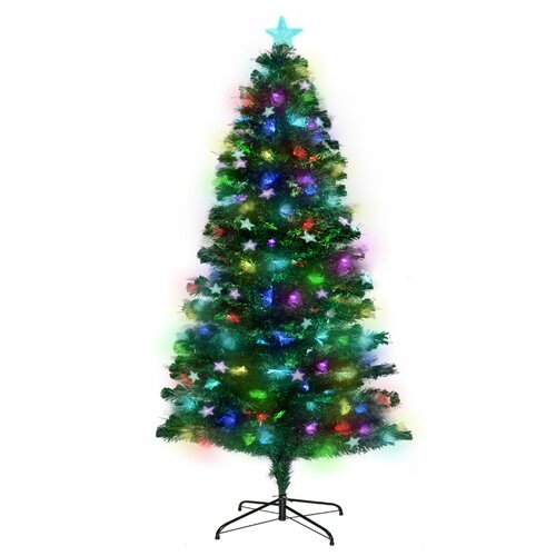Christabelle 1.2m Enchanted Pre Lit Fibre Optic Christmas Tree Stars Xmas Decor - Main Image