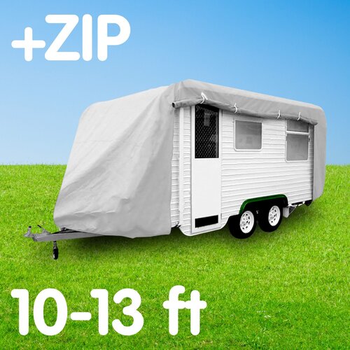 Wallaroo Caravan Cover With Side Zip Campervan 10-13 ft - Main Image
